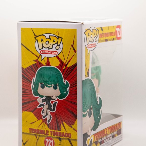 Funko Pop Animation One Punch Man Terrible Tornado #721 (GUC) - Picture 7 of 9